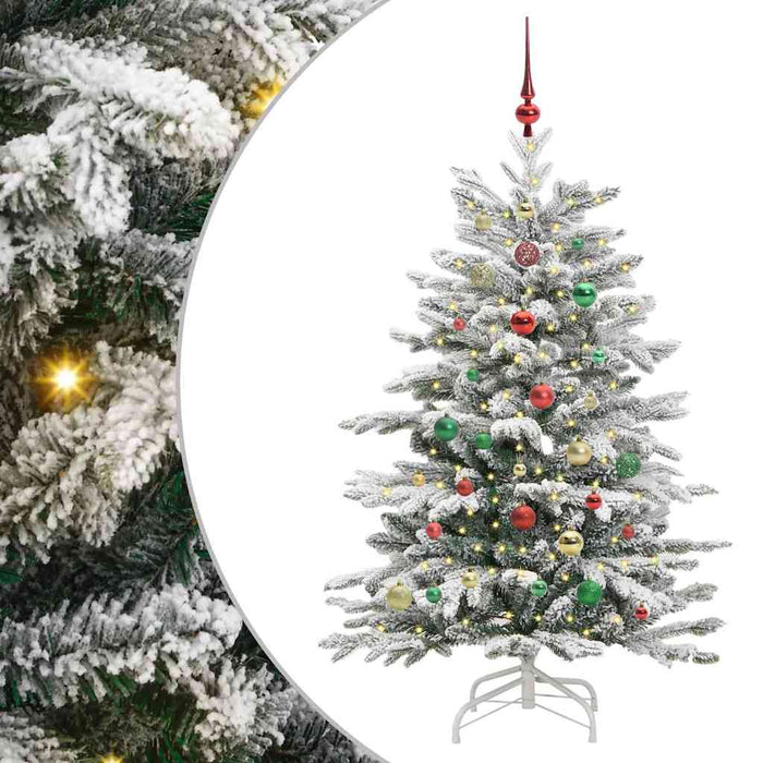 Brad de Crăciun artificial cu ramuri articulare Alb 150 cm - WALTI WALTI
