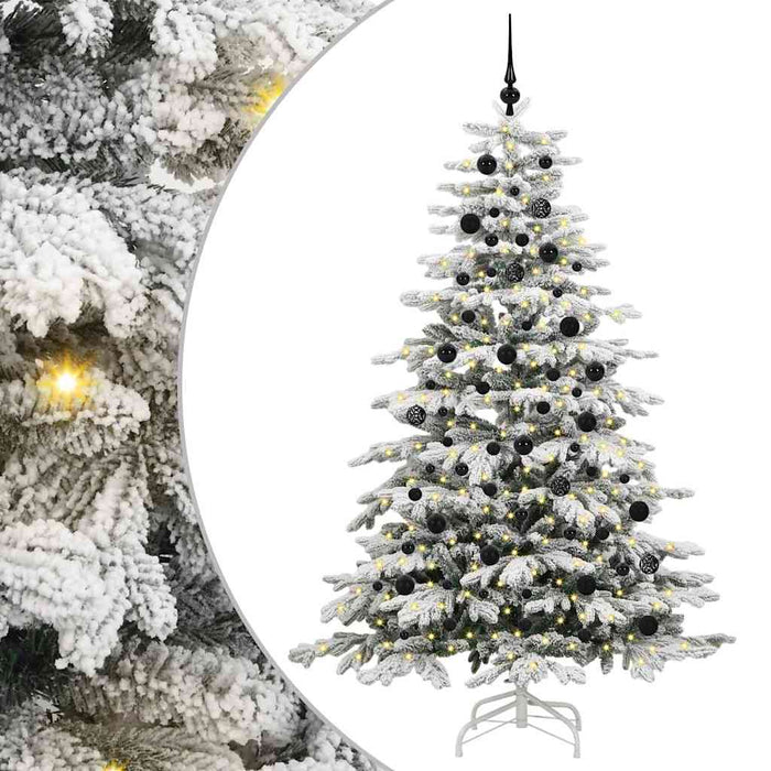Brad de Crăciun artificial cu ramuri articulare Alb 210 cm - WALTI WALTI