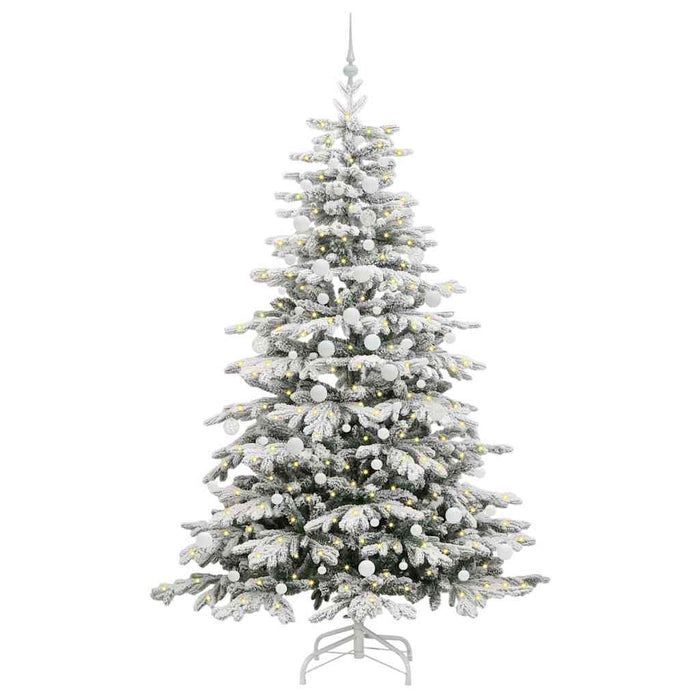 Brad de Crăciun artificial cu ramuri articulare Alb 210 cm - WALTI WALTI