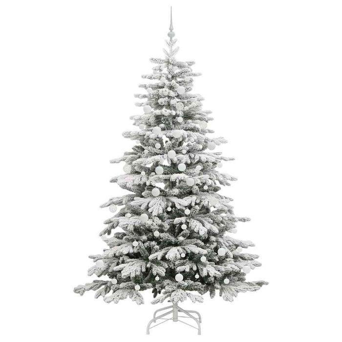 Brad de Crăciun artificial cu ramuri articulare Alb 210 cm - WALTI WALTI
