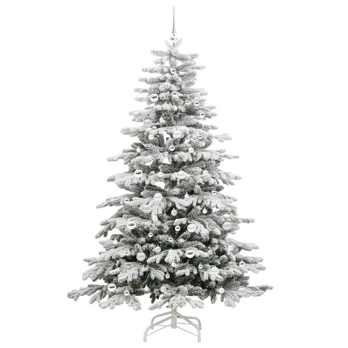 Brad de Crăciun artificial cu ramuri articulare Alb 210 cm WALTI