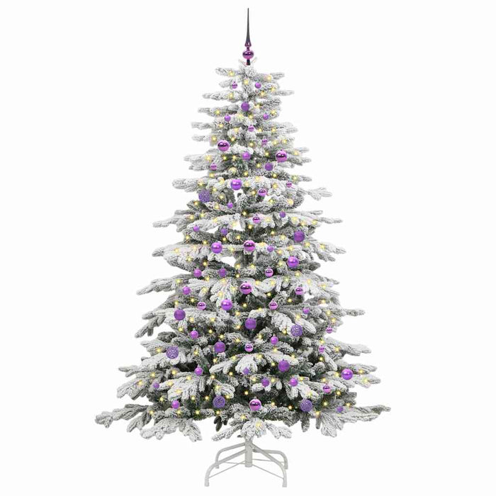Brad de Crăciun artificial cu ramuri articulare Alb 210 cm - WALTI WALTI