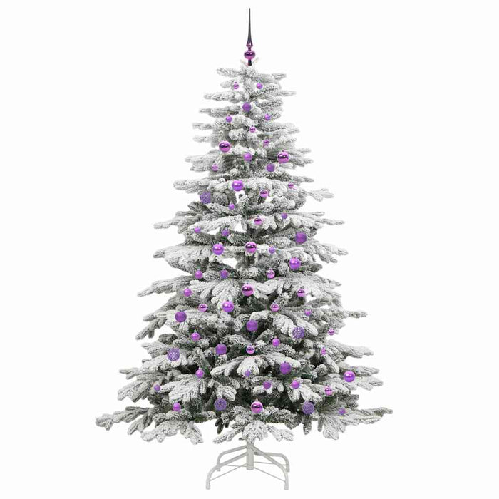 Brad de Crăciun artificial cu ramuri articulare Alb 210 cm - WALTI WALTI