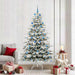 Brad de Crăciun artificial cu ramuri articulare Alb 210 cm - WALTI WALTI