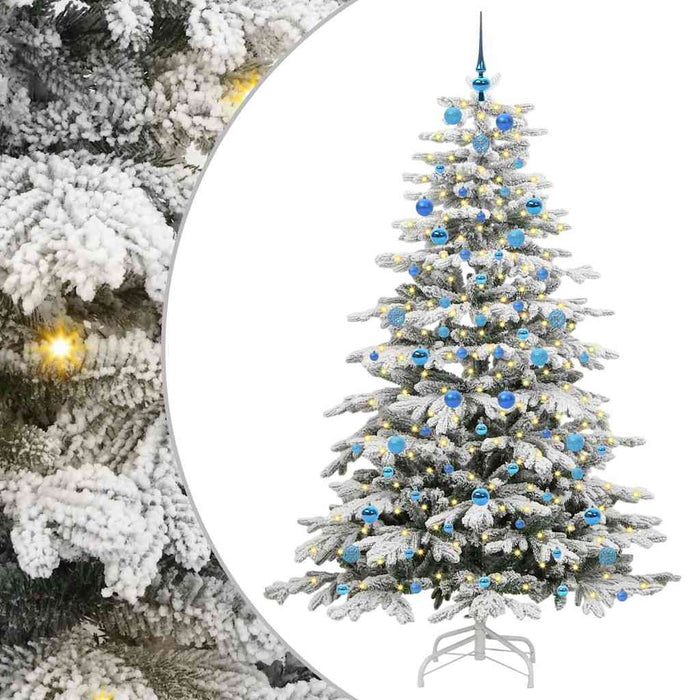 Brad de Crăciun artificial cu ramuri articulare Alb 210 cm - WALTI WALTI