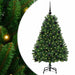 Brad de Crăciun artificial cu 150 LED Verde 120 cm PVC și Metal - WALTI WALTI