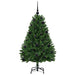Brad de Crăciun artificial cu 150 LED Verde 120 cm PVC și Metal - WALTI WALTI