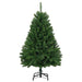 Brad de Crăciun artificial cu 150 LED Verde 120 cm PVC și Metal - WALTI WALTI