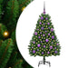 Brad de Crăciun artificial cu 150 LED Verde 120 cm PVC și Metal - WALTI WALTI