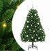 Brad de Crăciun artificial cu 150 LED Verde 150 cm PVC și Metal - WALTI WALTI