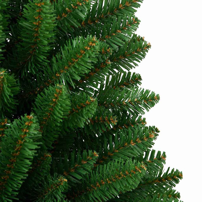 Brad de Crăciun artificial cu 150 LED Verde 150 cm PVC și Metal - WALTI WALTI