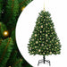 Brad de Crăciun artificial cu 150 LED Verde 150 cm PVC și Metal - WALTI WALTI