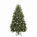 Brad de Crăciun artificial cu 300 LED Verde 180 cm PVC și Metal - WALTI WALTI