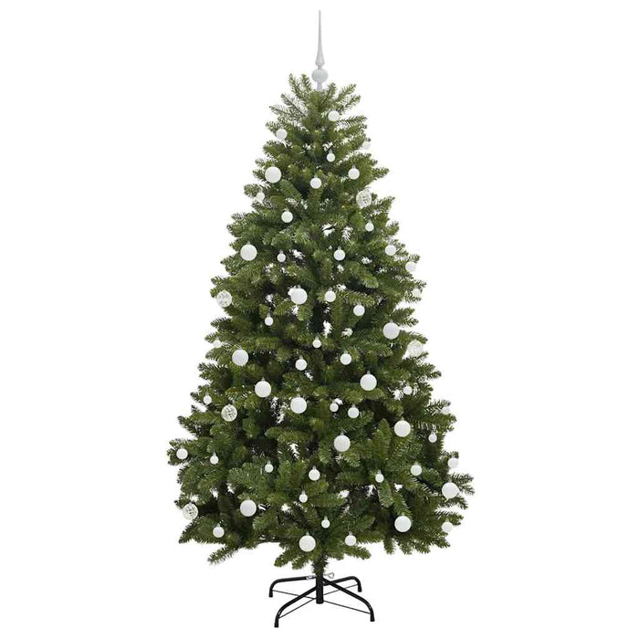 Brad de Crăciun artificial cu 300 LED Verde 180 cm PVC și Metal - WALTI WALTI