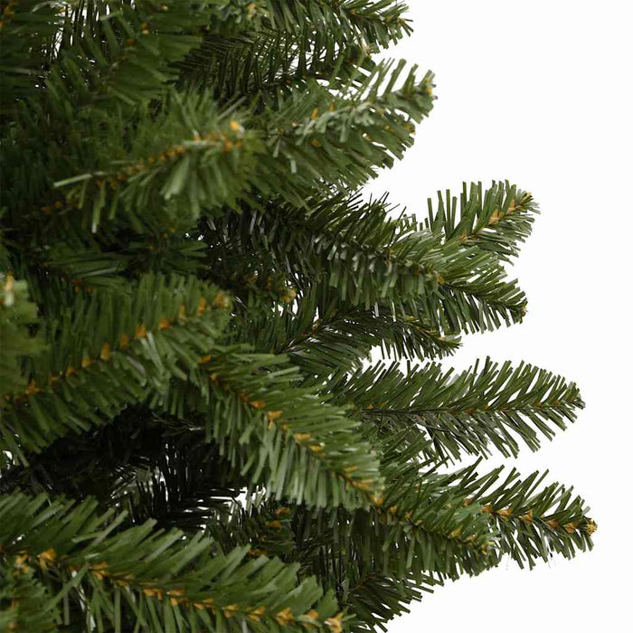 Brad de Crăciun artificial 180 cm 300 LED-uri Alb cald Verde WALTI