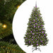 Brad de Crăciun artificial cu 300 LED Verde 180 cm PVC și Metal - WALTI WALTI
