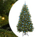 Brad de Crăciun artificial cu 300 LED Verde 180 cm PVC și Metal - WALTI WALTI