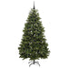 Brad de Crăciun artificial cu 300 LED Verde 210 cm PVC și Metal - WALTI WALTI