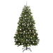 Brad de Crăciun artificial cu 300 LED Verde 210 cm PVC și Metal - WALTI WALTI
