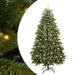 Brad de Crăciun artificial 210 cm 300 LED-uri Alb cald Verde - WALTI WALTI