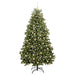 Brad de Crăciun artificial 210 cm 300 LED-uri Alb cald Verde - WALTI WALTI