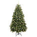 Brad de Crăciun artificial 210 cm 300 LED-uri Alb cald Verde - WALTI WALTI
