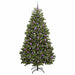 Brad de Crăciun artificial cu 300 LED Verde 210 cm PVC și Metal - WALTI WALTI