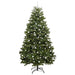 Brad de Crăciun artificial cu 300 LED Verde 240 cm PVC și Metal - WALTI WALTI