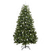 Brad de Crăciun artificial cu 300 LED Verde 240 cm PVC și Metal - WALTI WALTI