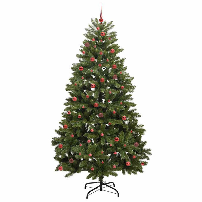 Brad de Crăciun artificial 270 cm 300 LED-uri Alb cald Verde - WALTI WALTI