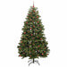 Brad de Crăciun artificial 270 cm 300 LED-uri Alb cald Verde - WALTI WALTI