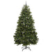 Brad de Crăciun artificial cu 300 LED Verde 270 cm PVC și Metal - WALTI WALTI