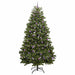 Brad de Crăciun artificial cu 300 LED Verde 270 cm PVC și Metal - WALTI WALTI