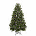Brad de Crăciun artificial cu 300 LED Verde 270 cm PVC și Metal - WALTI WALTI
