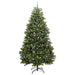 Brad de Crăciun artificial cu 300 LED Verde 270 cm PVC și Metal - WALTI WALTI