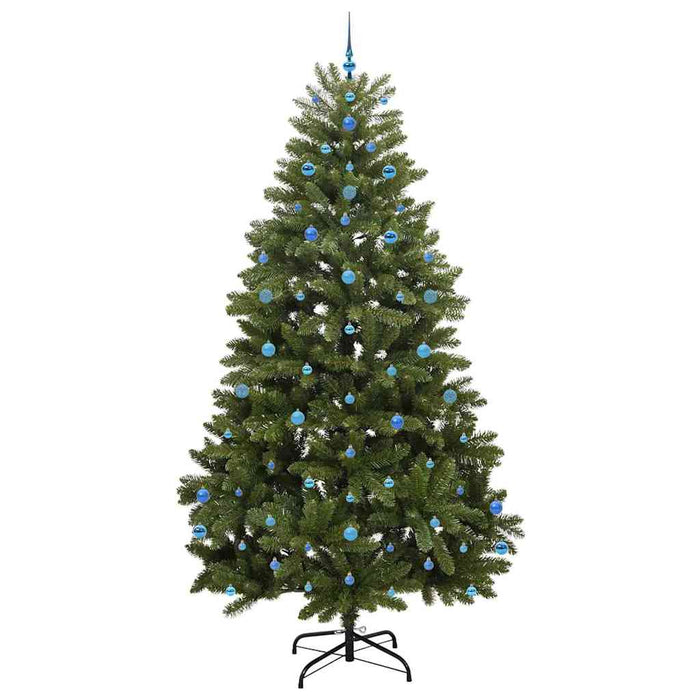 Brad de Crăciun artificial cu 300 LED Verde 270 cm PVC și Metal - WALTI WALTI
