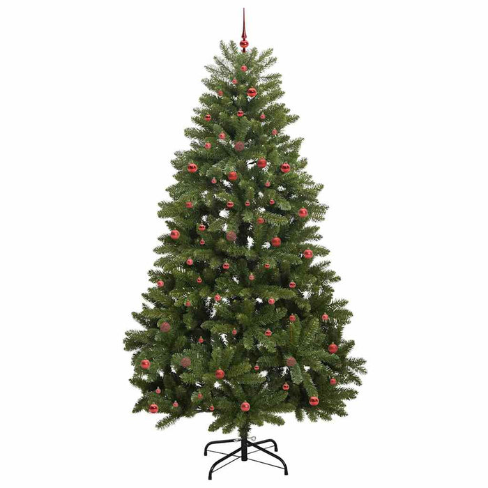 Brad de Crăciun artificial 300 cm 300 LED-uri Alb cald Verde WALTI