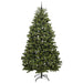 Brad de Crăciun artificial cu 300 LED Verde 300 cm PVC și Metal - WALTI WALTI
