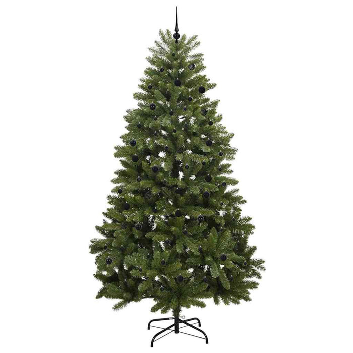 Brad de Crăciun artificial cu 300 LED Verde 300 cm PVC și Metal - WALTI WALTI