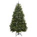 Brad de Crăciun artificial cu 300 LED Verde 300 cm PVC și Metal - WALTI WALTI