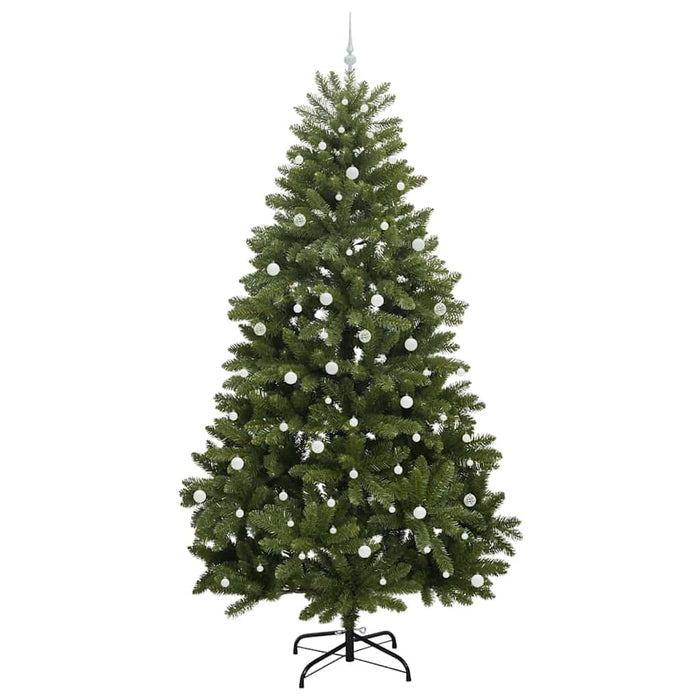 Brad de Crăciun artificial 300 cm 300 LED-uri Alb cald Verde WALTI