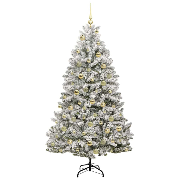 Brad de Crăciun artificial 180 cm 300 LED-uri Alb cald WALTI