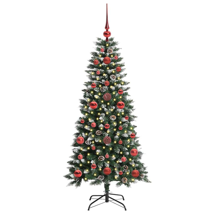 Brad de Crăciun artificial cu 150 LED Verde 50 x 50 x 120 cm - WALTI WALTI