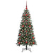 Brad de Crăciun artificial cu 150 LED Verde 50 x 50 x 120 cm - WALTI WALTI