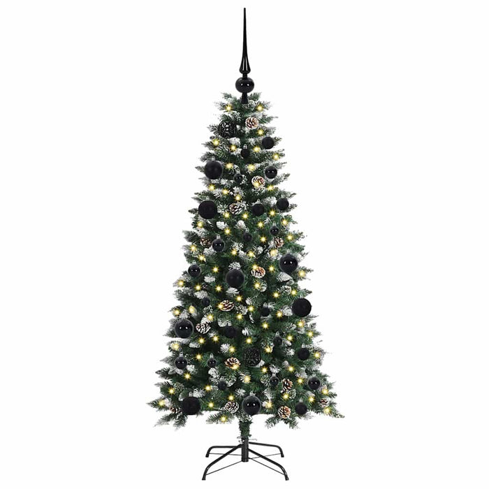 Brad de Crăciun artificial cu 150 LED Verde 55 x 55 x 120 cm - WALTI WALTI