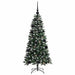 Brad de Crăciun artificial cu 150 LED Verde 55 x 55 x 120 cm - WALTI WALTI