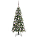 Brad de Crăciun artificial cu 150 LED Verde 55 x 55 x 120 cm - WALTI WALTI