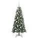 Brad de Crăciun artificial cu 150 LED Verde 55 x 55 x 120 cm - WALTI WALTI