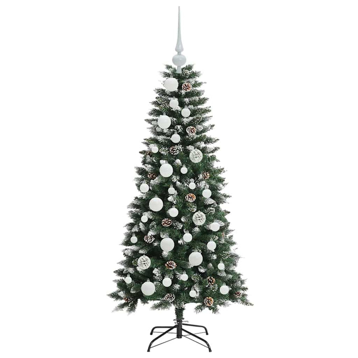 Brad de Crăciun artificial cu 150 LED Verde 55 x 55 x 120 cm - WALTI WALTI