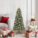 Brad de Crăciun artificial cu 150 LED Verde 55 x 55 x 120 cm - WALTI WALTI